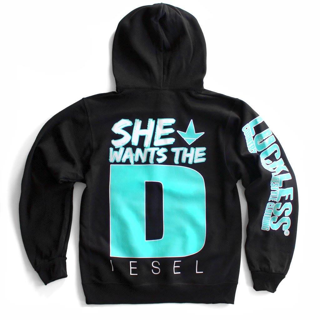 She Wants the Diesel Hoodie - Women's Diesel Truck Lover Pullover