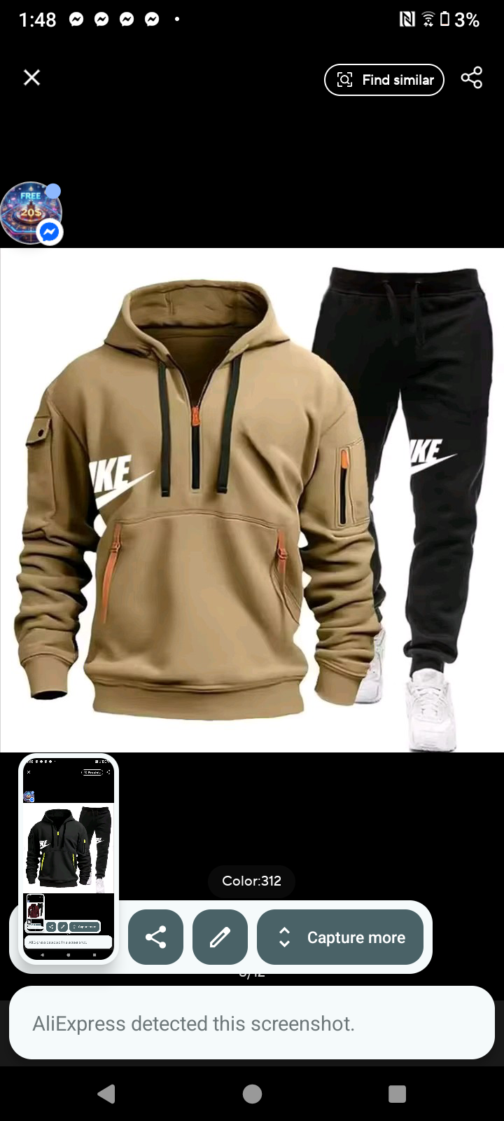 2026 New Autumn Winter Men's Long-Sleeved Pullover Hoodie + Pants 2-Piece Set