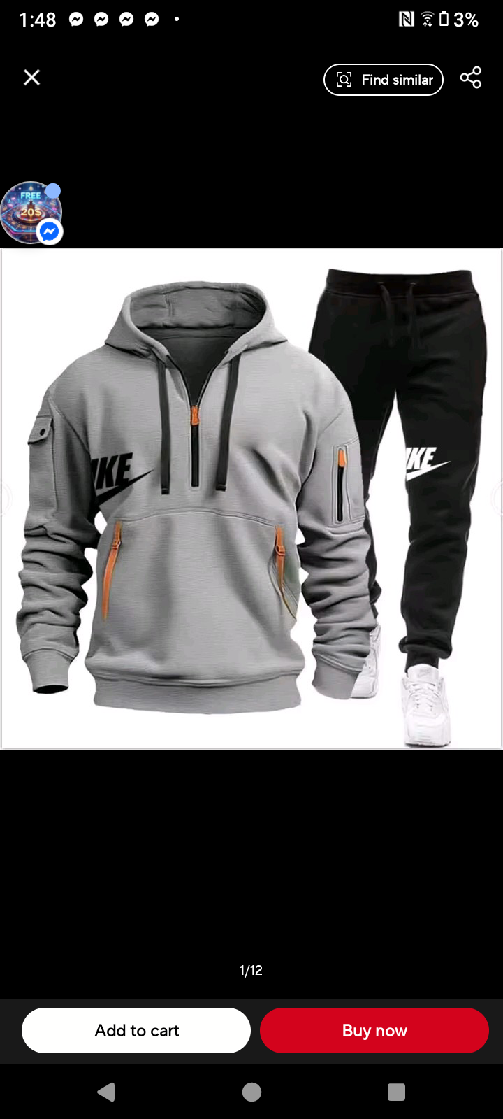 2026 New Autumn Winter Men's Long-Sleeved Pullover Hoodie + Pants 2-Piece Set